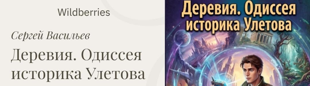 У романа «Деревия. Одиссея историка Улетова» появился сайт!