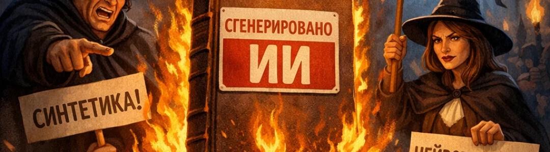 Почему маркировка ИИ-книг — это охота на ведьм и страх конкуренции