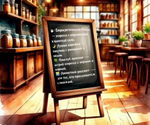 Какой напиток из «Кофени» вы бы заказали первым?