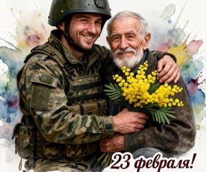 С праздником мужчины!