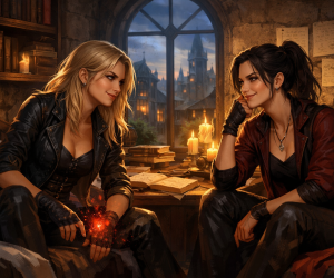 Когда встретились две бунтарки