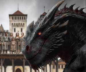 В мире, где драконы реальны.....