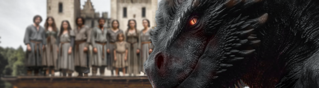 В мире, где драконы реальны.....