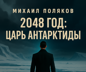 Сделал видеорекламу своей книги «2048: Царь Антарктиды»