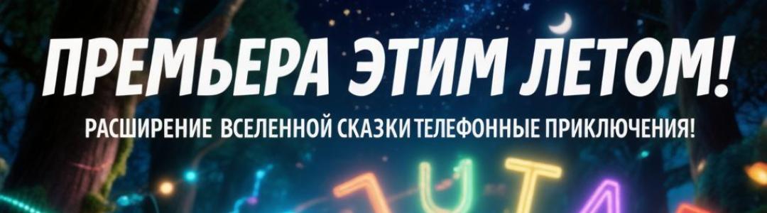 Премьера этим летом! Расширение вселенной «Сказки ТЕЛЕФОННЫЕ ПРИКЛЮЧЕНИЯ!» Ждите: появления Главного героя Сказа и его друзей в: 40 прекрасных сказках, раскрывающих 40 КОНОВЪ Мироздания для наших деток! 49 прекрасных сказок, распаковывающих образы каждой 