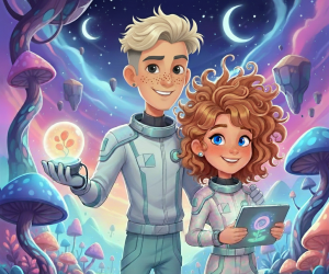 Симпатичные иллюстрашки к "Волкам глубокого космоса"