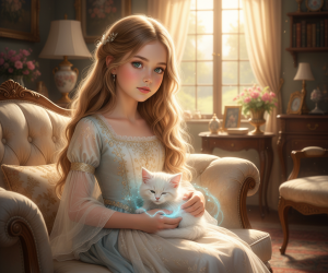 Роман "Иней между нашими сердцами". Маленькая Дарина-целительница.