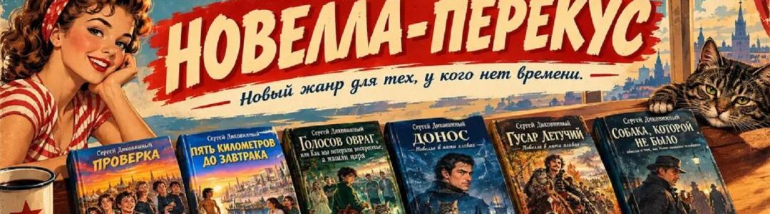 Как Сергей Диковинный придумал жанр для тех, у кого нет времени