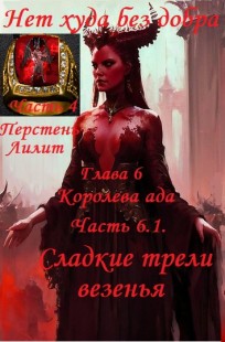 Обложка книги Нет худа без добра, ч.4. Перстень Лилит, гл.6. Королева Ада, ч.6.1. Сладкие трели везенья