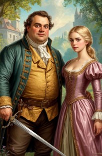 Обложка книги Как скуф и красавица в волшебный мир попали.