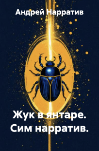 Обложка книги Жук в янтаре. Сим нарратив