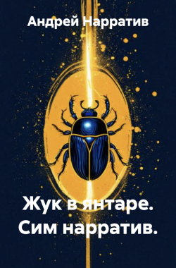 Обложка книги Жук в янтаре. Сим нарратив