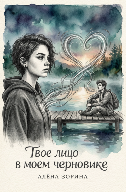 Обложка книги Твое лицо в моем черновике.