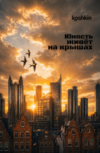 Обложка книги Юность живёт на крышах