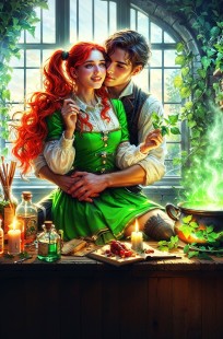 Обложка книги Рыжие чудо в академии или любовное зелье