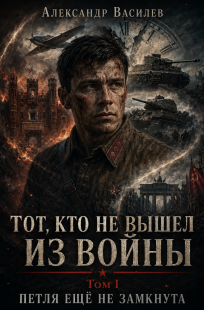 Обложка книги «Тот, кто не вышел из войны». Том I. «Петля ещё не замкнута».