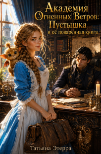 Обложка книги Академия Огненных Ветров: Пустышка и её поваренная книга