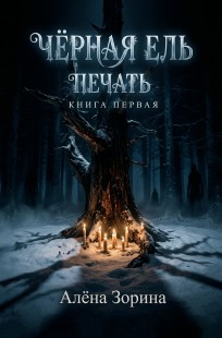 Обложка книги Черная ель. Печать