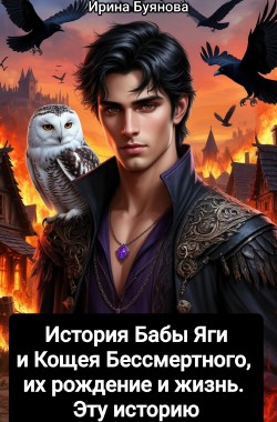 Обложка книги История Бабы Яги и Кощея Бессмертного, их рождение и жизнь. Эту историю вы еще не слышали