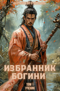 Обложка книги "Избранник Богини" том 1 "УЧЕНИК"