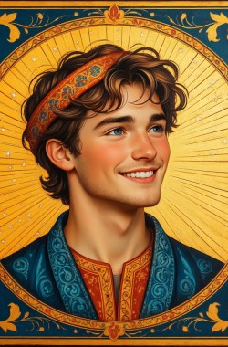 Обложка книги Русская сказка о Тихоне - Несмеяне (начало)