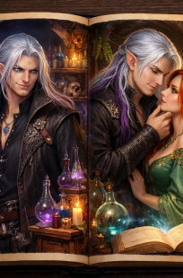 Обложка книги Магическая лавка. Избранная темного эльфа