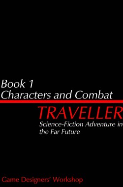Обложка книги «Классический путешественник», Книга 01 — Персонажи и боевые действия, 1-е изд. (1977) (ru)