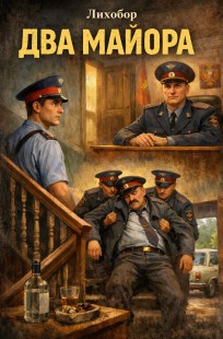 Обложка книги Два майора