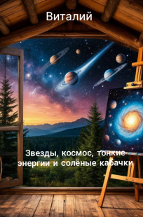 Обложка книги Звёзды, космос, тонкие энергии и солёные кабачки