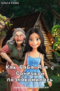 Обложка книги Как баба Яга с Сонечкой познакомилась