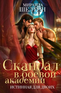 Обложка книги Скандал в боевой академии. Истинная для двоих