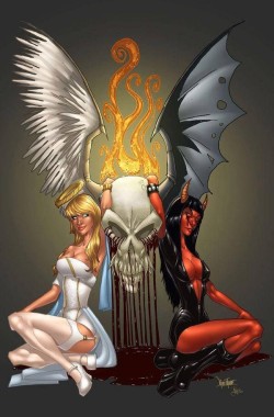 Обложка книги Ангел и демон