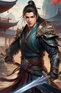 Обложка книги The Divine Blade, Volume 1