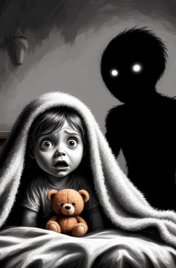 Обложка книги ПДН. Художник Кошмаров. Дело 1. Чёрный Человек.