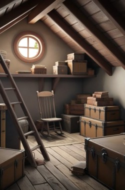 Обложка книги На - закрытом чердаке.