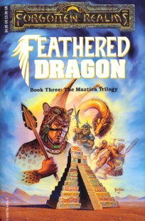 Обложка книги Трилогия «Мацтика», 03 — Оперенный Дракон