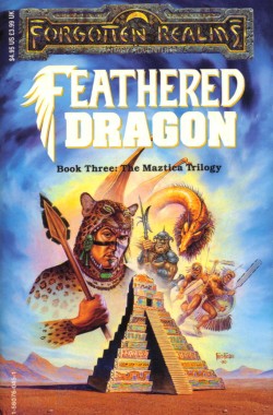 Обложка книги Трилогия «Мацтика», 03 — Оперенный Дракон