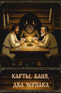 Обложка книги Карты, баня, два черпака