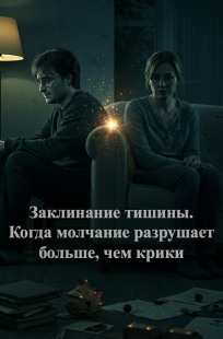 Обложка книги Заклинание тишины. Когда молчание разрушает больше, чем крики