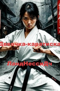 Обложка книги Девочка-каратистка
