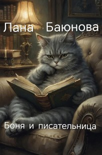 Обложка книги Боня и писательница.