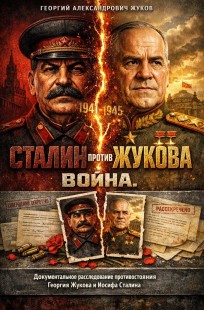 Обложка книги Сталин против Жукова. Война