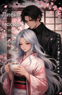 Обложка книги Лисья маска под чашкой кофе