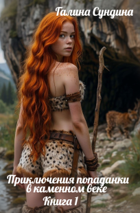 Обложка книги Приключения попаданки в каменном веке