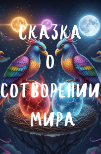 Обложка книги Сказка о  сотворении мира