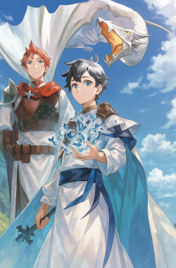 Обложка книги Маг воды / 水属性の魔法使い / Mizu Zokusei no Mahou Tsukai / Water Attribute Magician