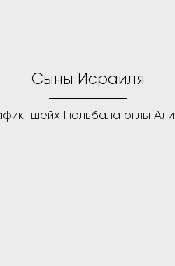 Обложка книги Сыны Исраиля