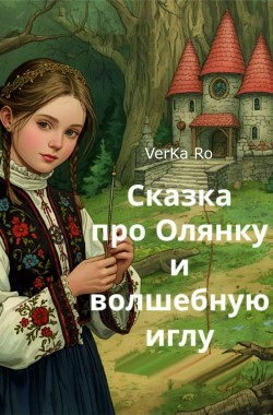 Обложка книги Сказка про Олянку и волшебную иглу