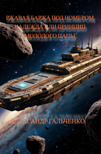 Обложка книги Ржавая баржа под номером надежда или принцип молодого папы