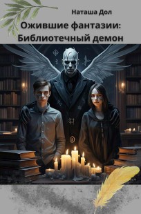 Обложка книги Ожившие фантазии: Библиотечный демон